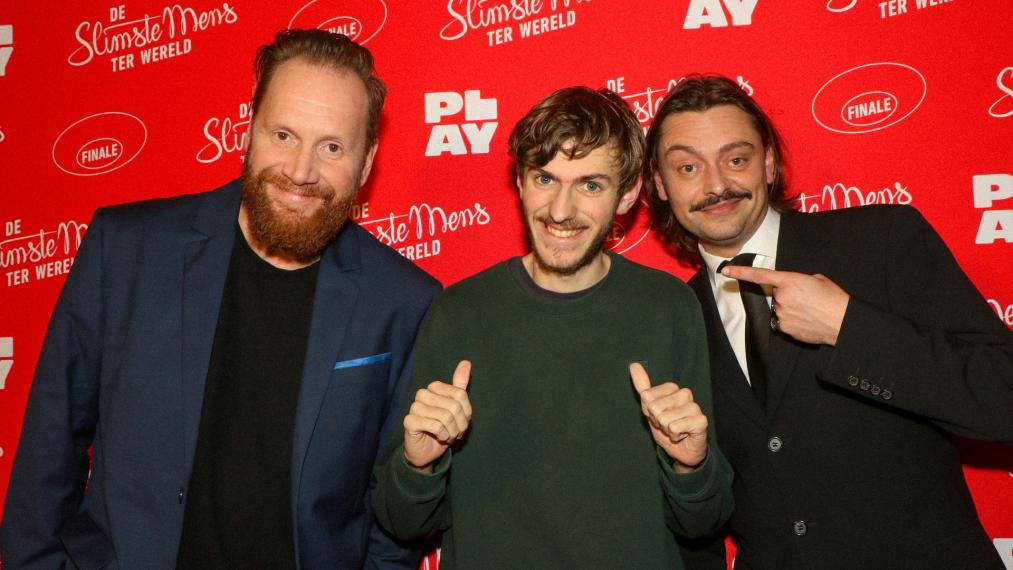 Finalisten De Slimste Mens 2025; Roel Steeno- Felix Heremans- Gover Meit