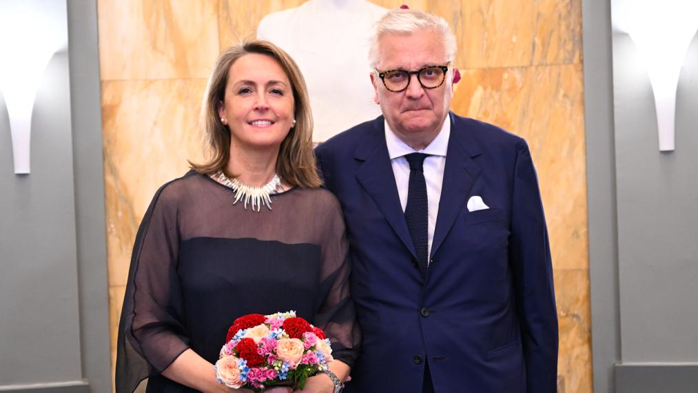 Prinses Claire, prins Laurent