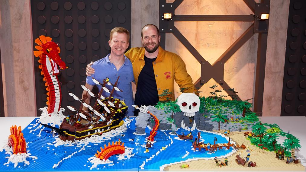 Tom en Peter winnen Lego Masters 2022