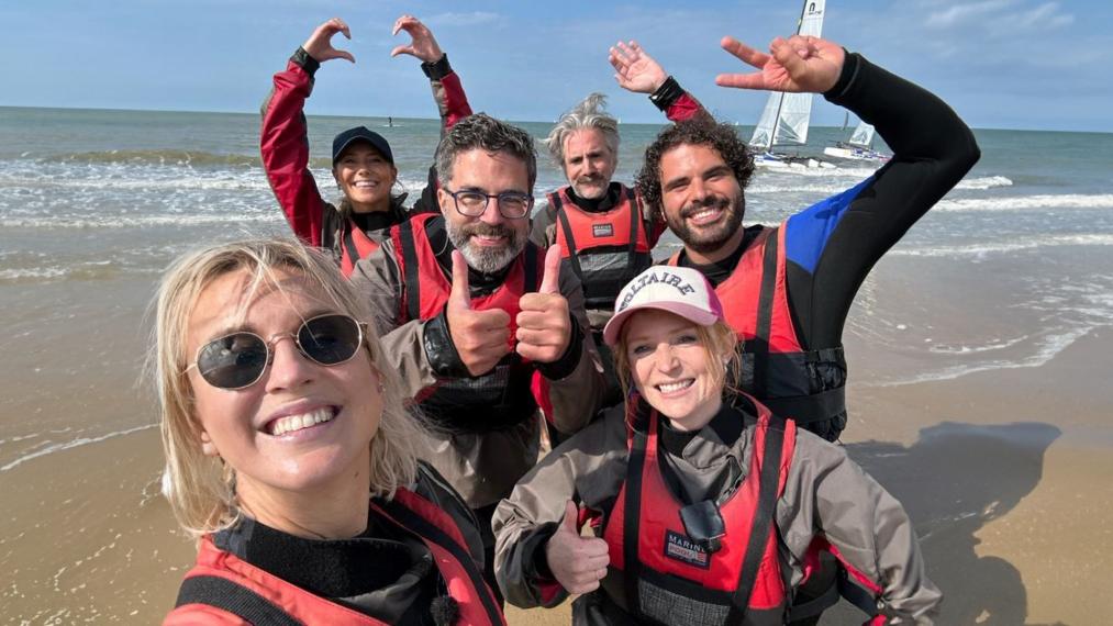 Kat Kerkhofs, Clara Cleymans, Steven Van Gucht, Riadh Bahri, Jeroom, Celine Van Ouytsel