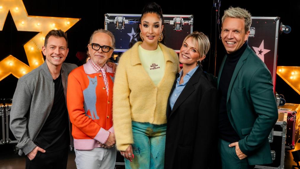 Soundos El Ahmadi, Marc-Marie Huijbregts, Dan Karaty, Karen Damen en James Cooke