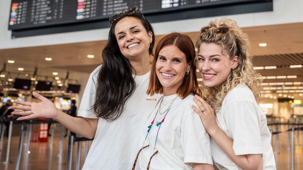 Marthe De Pillecyn, Hanne Verbruggen en Julia Boschman van K3