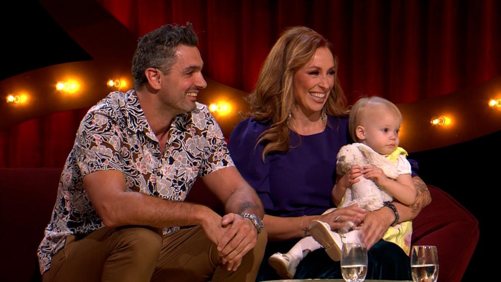 Natalia, partner Frederik en Bobbi-Loua