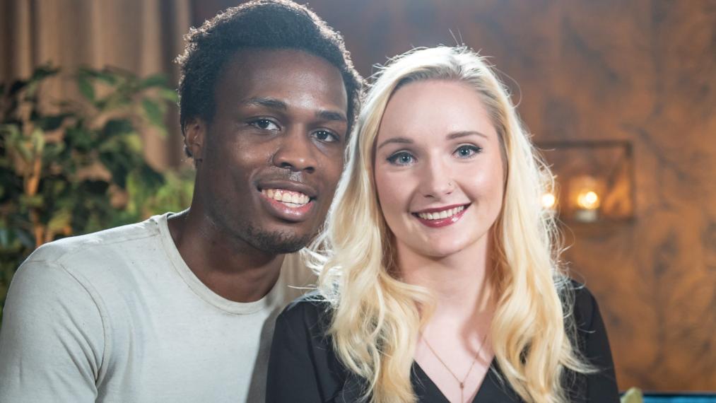 Roger Osei Bonssu en Laura Moenaert