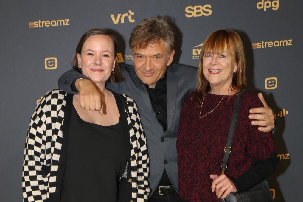 Bart Peeters met zijn vrouw Anneke en dochter Nona