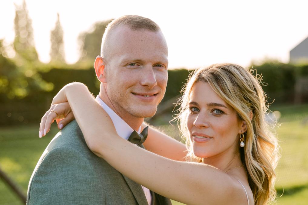 Elke Van Wanghe en Denzel Van der Vloet uit Blind Getrouwd 2026