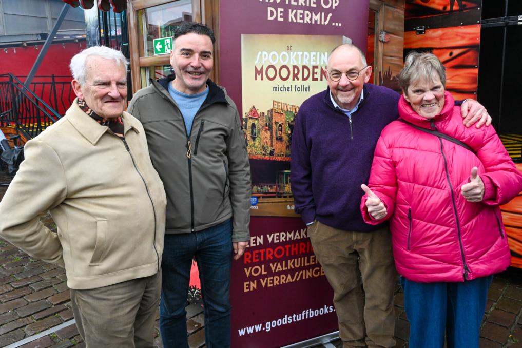 Ro Burms, Johjan Verstreken, Michel Follet, Margriet Hermans