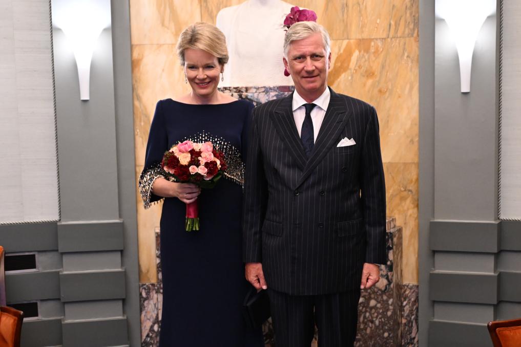 Koningin Mathilde, koning Filip