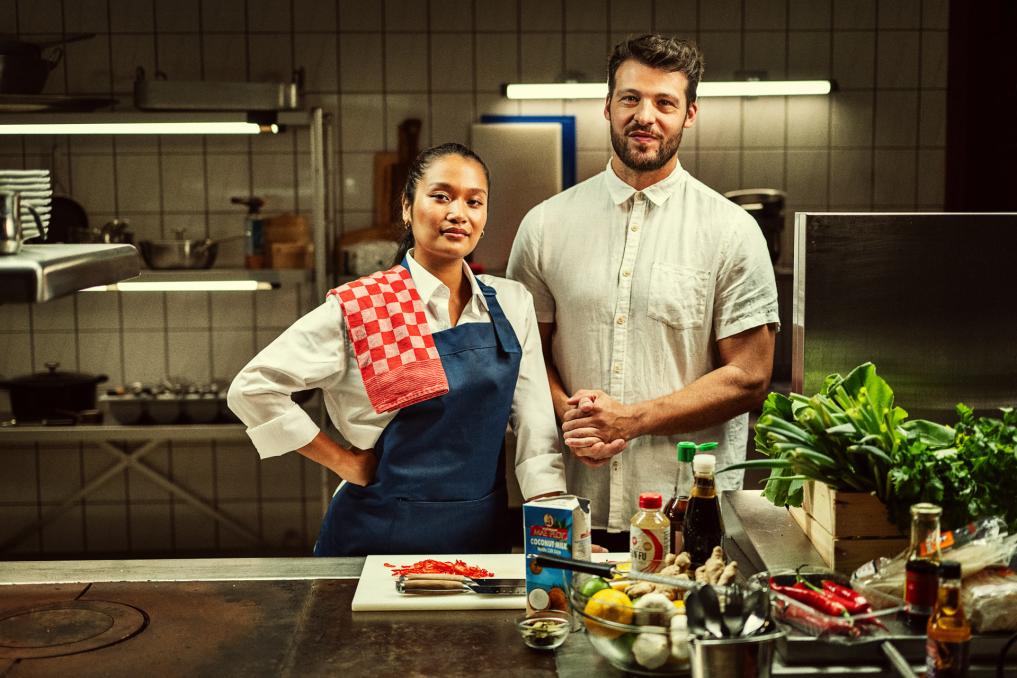 Sarocha en Bas uit Mijn Restaurant 2026 in Halle
