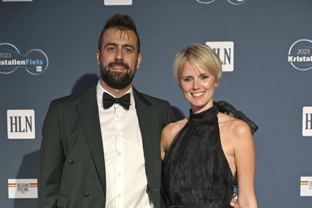 Stephanie Clerckx en man Philip