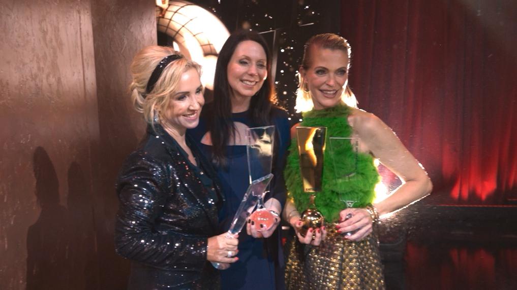 K3-originals: Kathleen Aerts, Kristel Verbeke, Karen Damen