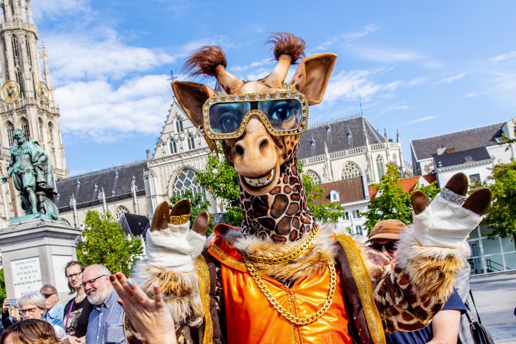 Giraf in The Masked Singer