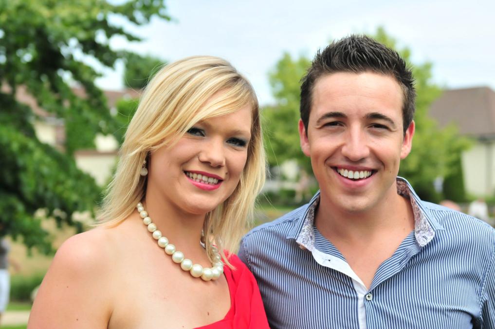 Annelies Winten en Matthias Lens van The Sunsets